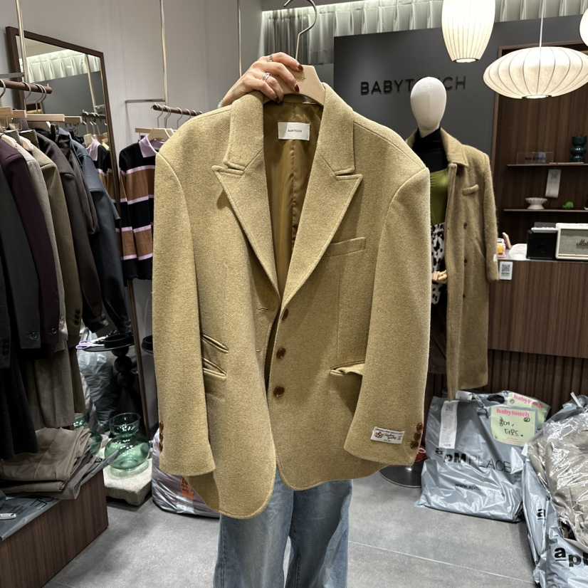 BABYTOUCH東大門㊣代購女士新品真品休閑推薦人氣職業夾克羊毛BABYTOUCH夾克