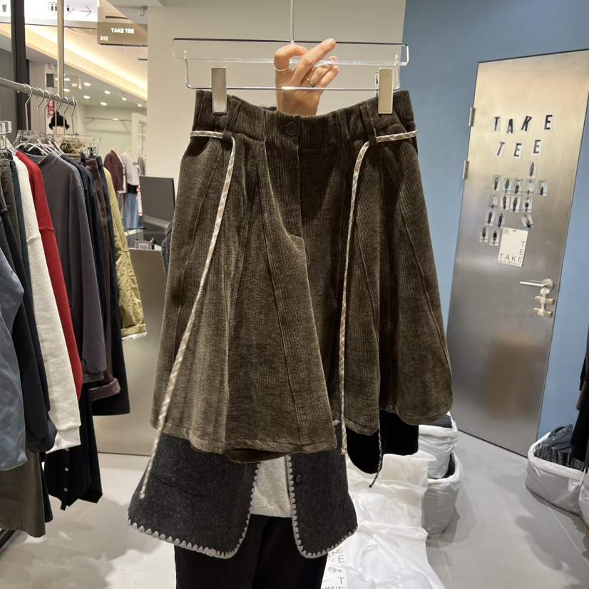 TAKE TEE韓國直郵㊣女裝新品25秋冬時尚推薦人氣休閑真品短褲TAKE TEE短褲