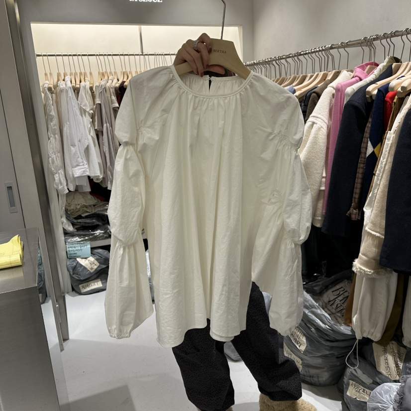 BERTHA東大門㊣直郵女裝新款時尚人氣職業推薦熱賣襯衫蕾絲衫BERTHA襯衫/蕾絲衫