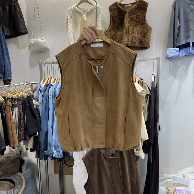 HIPTIQUE東大門㊣直郵女士新款熱賣人氣休閑推薦25秋冬馬甲HIPTIQUE馬甲