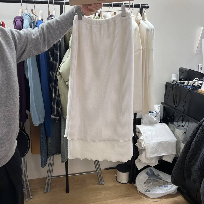 SPAGHETTI韓國直郵㊣女裝新品休閑25秋冬熱賣真品半身裙中短裙spaghetti半身裙/中短裙