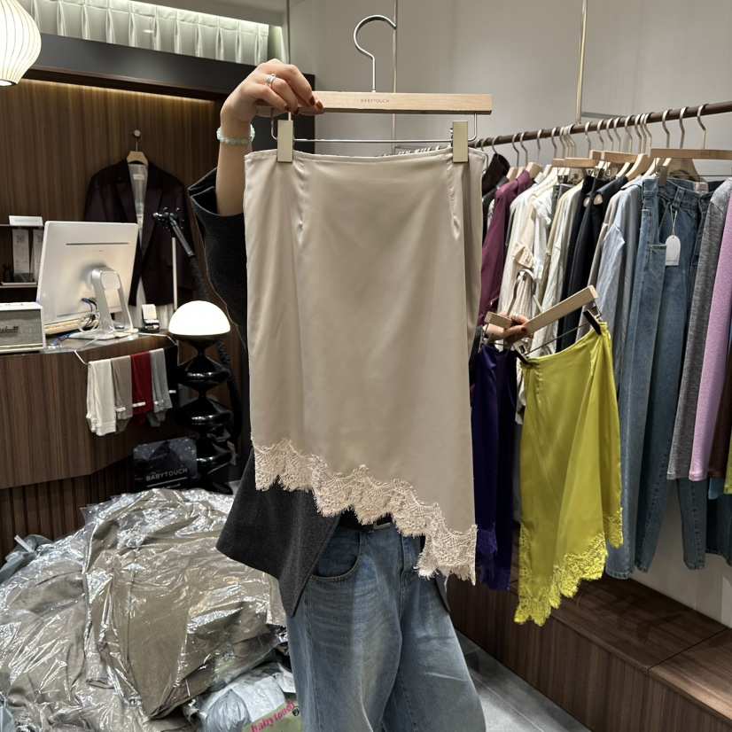 BABYTOUCH韓國代購㊣女士新款休閑推薦真品職業半身裙中短裙BABYTOUCH半身裙/中短裙