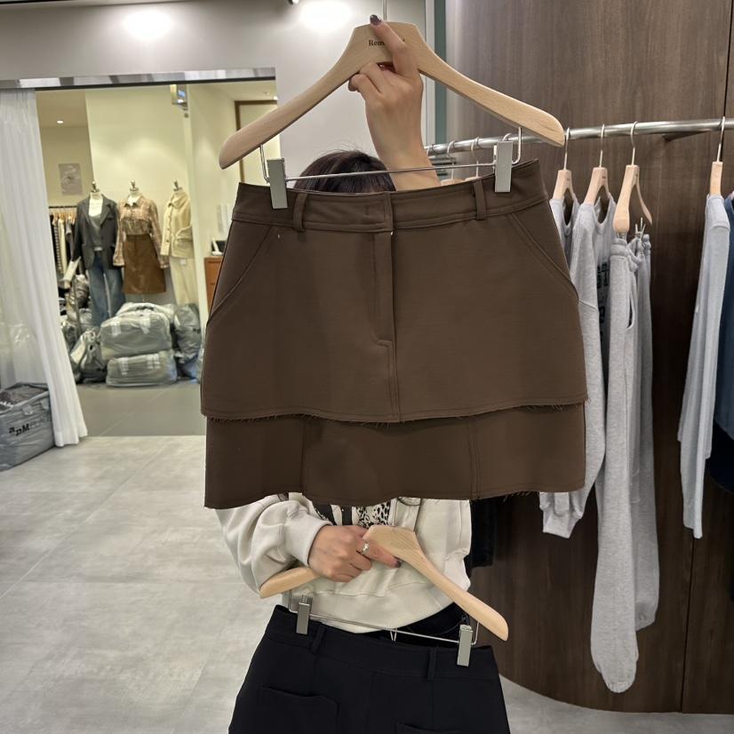 URBANSTORY/REMAKING韓國直郵㊣女士新品時尚25秋冬職業短裙Remaking/URBANSTORY短裙