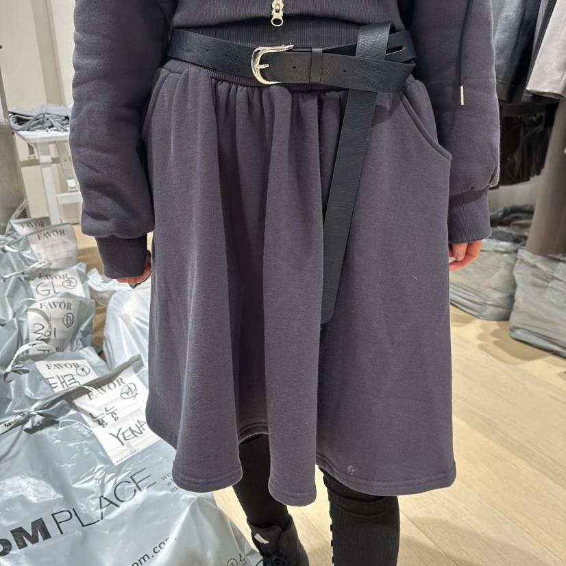 FAVOR-P韓國直郵㊣女士新品時尚推薦休閑25秋冬長裙不含腰帶FAVOR-P長裙