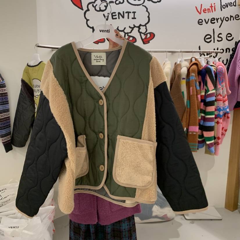 VENTI東大門㊣實拍女士新款時尚職業推薦熱賣25秋冬休閑夾克VENTI夾克
