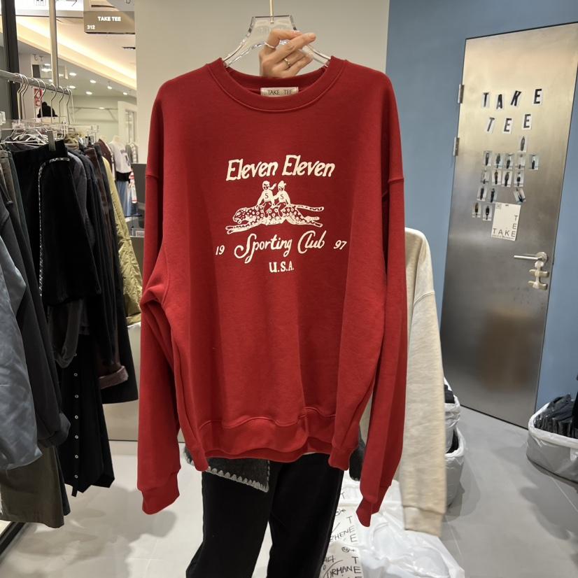 TAKE TEE東大門㊣代購女士新款休閑職業推薦25秋冬衛衣加絨TAKE TEE衛衣