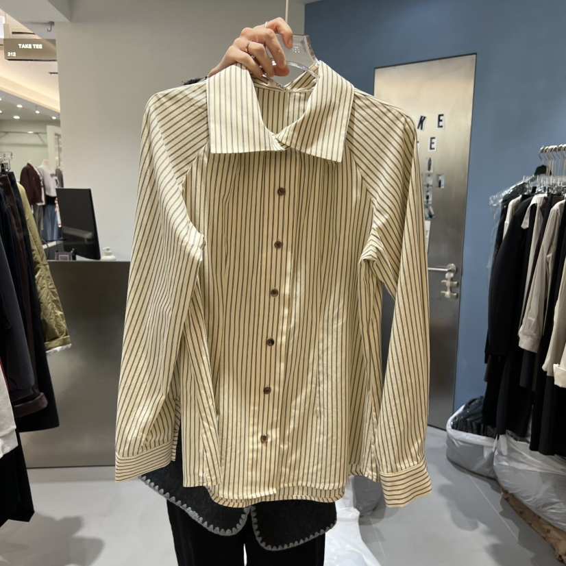 TAKE TEE韓國直郵㊣女士新品職業25秋冬推薦人氣襯衫蕾絲衫TAKE TEE襯衫/蕾絲衫