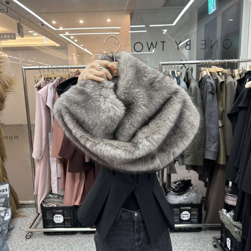 ONEBYTWO東大門㊣直郵女士新品職業熱賣推薦25秋冬圍巾披肩ONE BY TWO圍巾/披肩