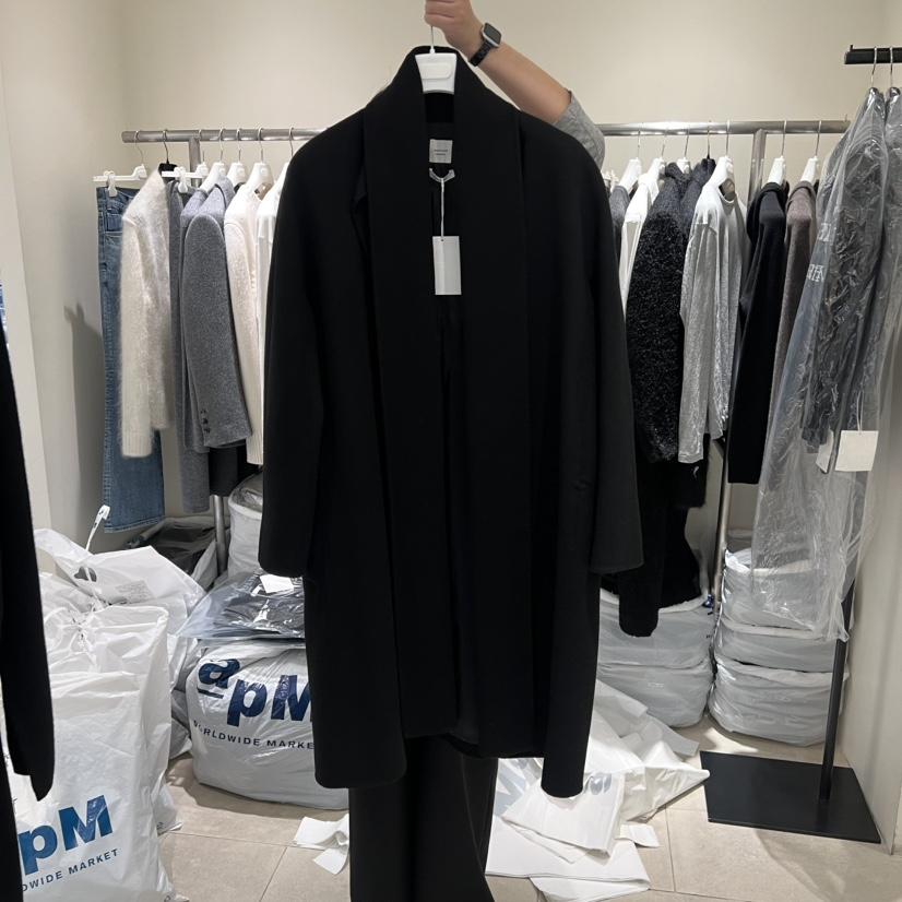 MASCULINE韓國直郵㊣女士新品推薦休閑人氣真品職業中長款大衣MASCULINE中長款大衣