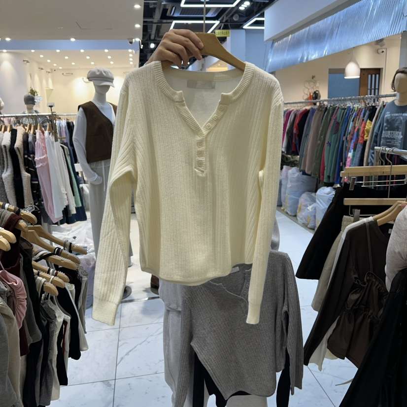 HIPTIQUE韓國代購㊣女裝新款職業25秋冬熱賣休閑時尚針織衫HIPTIQUE針織衫