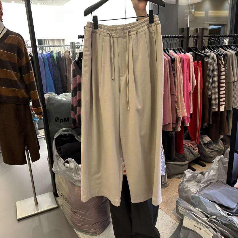 LE ETOILE韓國代購㊣女士新品人氣熱賣職業休閑休閑褲羊毛LE ETOILE休閑褲