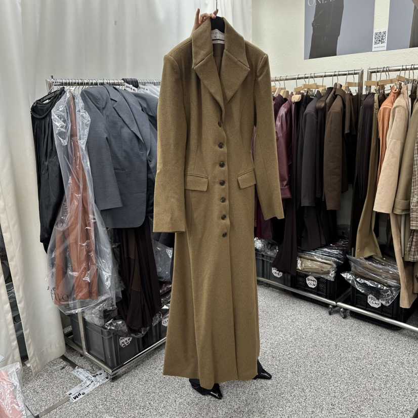 ONEBYTWO東大門㊣直郵女裝新款熱賣人氣時尚推薦長款風衣長款ONE BY TWO長款風衣