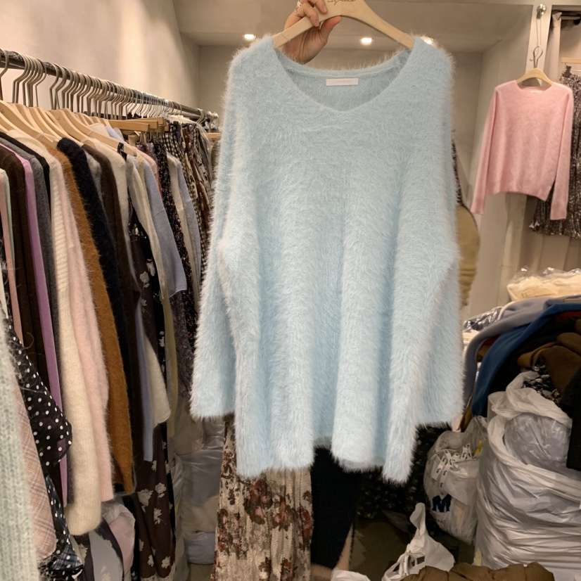 LOGROAD東大門㊣實拍女士新款時尚休閑25秋冬人氣真品針織衫LOG ROAD針織衫