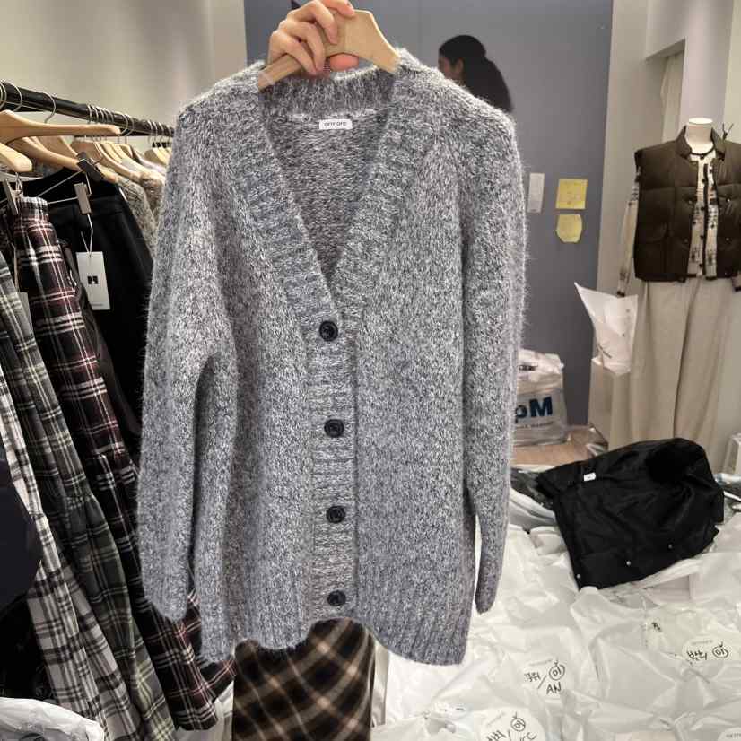 ORMORE韓國代購㊣女裝新品真品25秋冬時尚熱賣休閑毛衣羊毛衫ORMORE毛衣