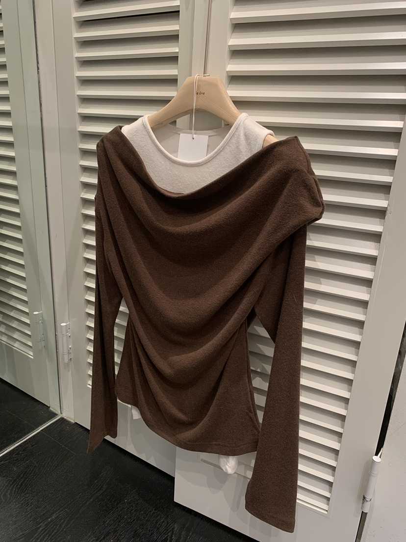 LE OVE/VERDI東大門㊣實拍女士新款真品休閑25秋冬長袖T恤LE OVE/VERDI長袖T恤