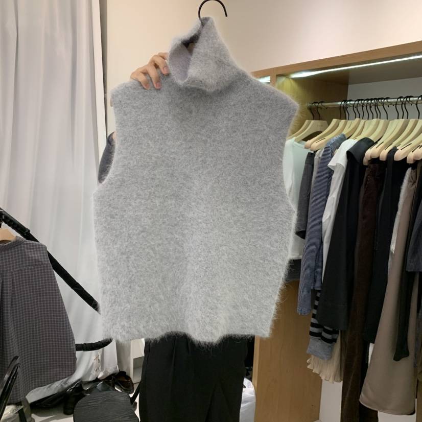 ALOT東大門㊣直郵女士新款25秋冬推薦真品休閑吊帶背心安哥拉A LOT吊帶/背心