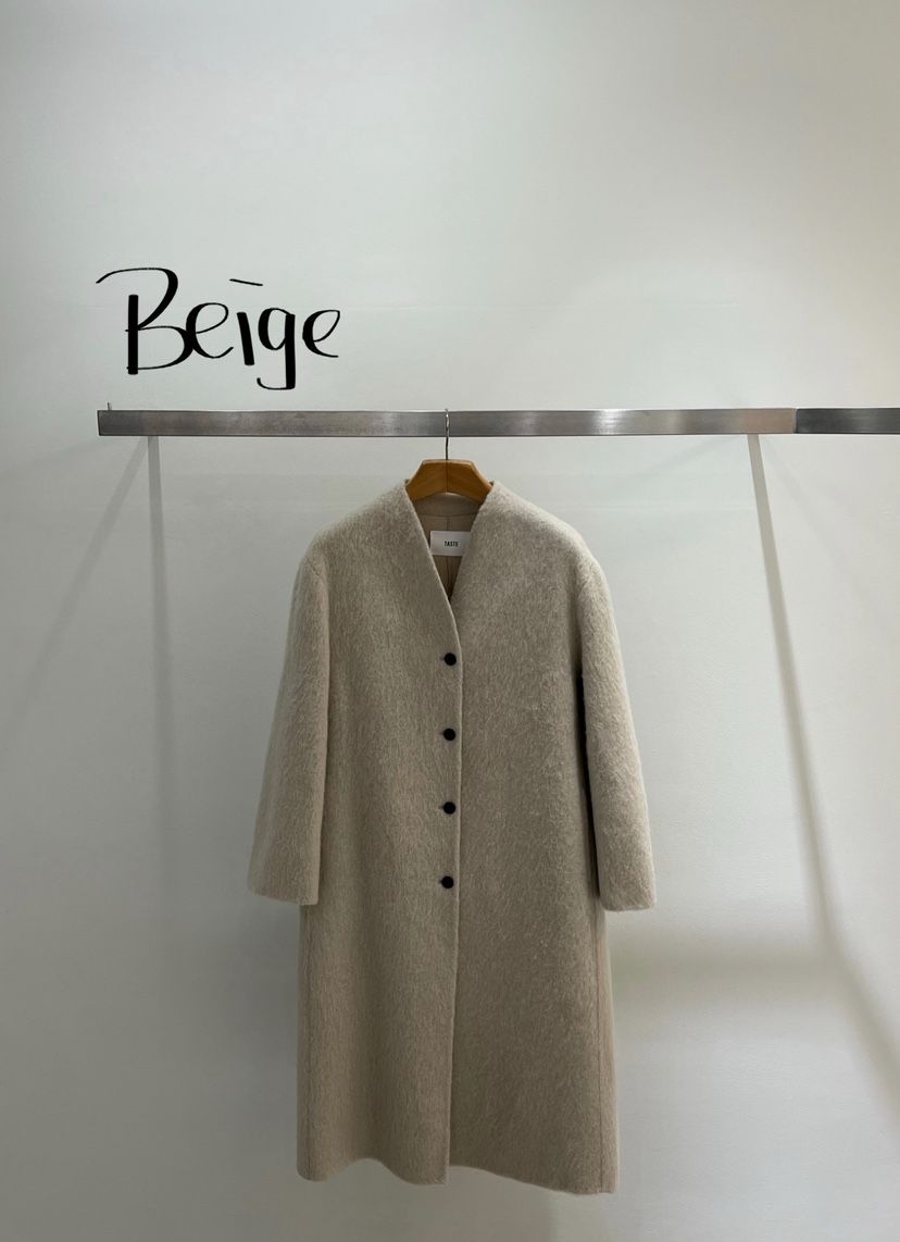 ONESTASTE東大門㊣代購女士新品人氣推薦休閑中長款大衣羊駝TASTE/ONESTASTE中長款大衣