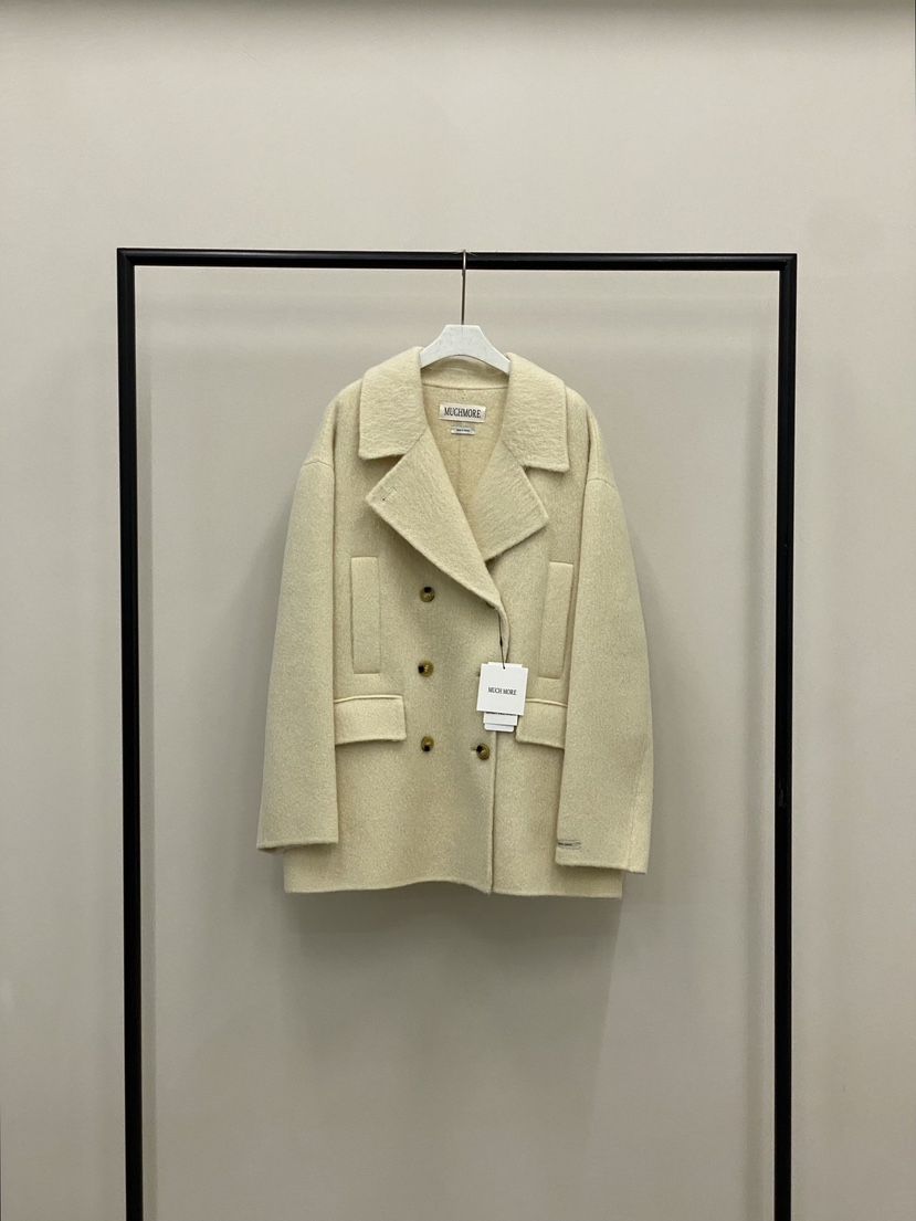 MUCH MORE東大門㊣代購女裝新款真品職業人氣推薦中長款大衣MUCH MORE中長款大衣