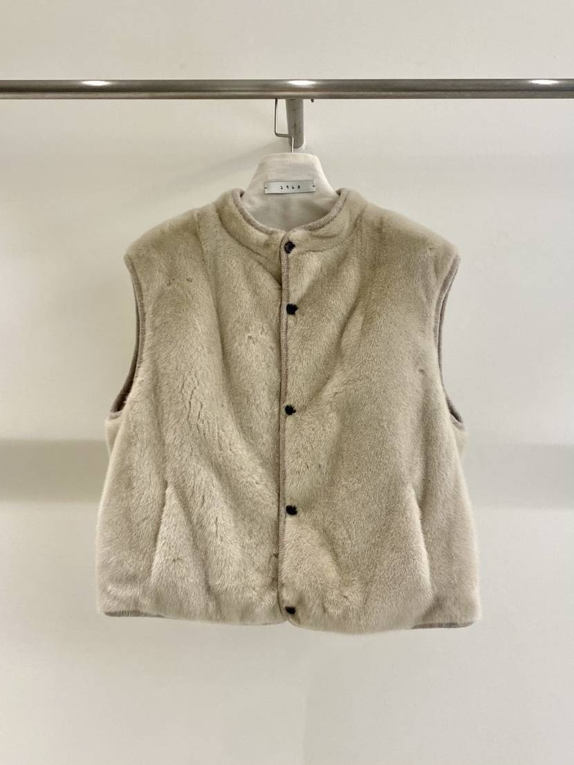 1968韓國代購㊣女士新品時尚真品熱賣推薦休閑馬甲貂皮雙面1968/YEOUYA馬甲