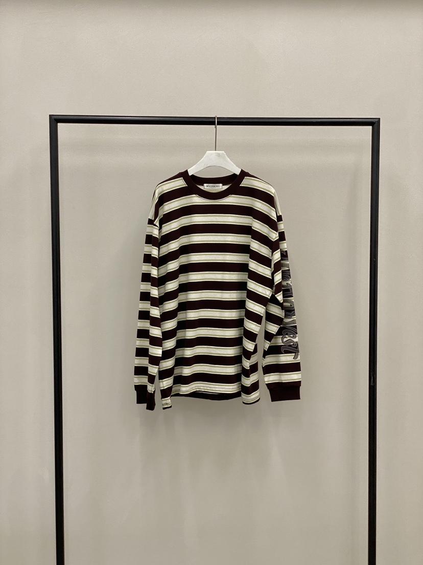 MUCH MORE東大門㊣直郵女士新款職業熱賣25秋冬休閑長袖T恤MUCH MORE長袖T恤