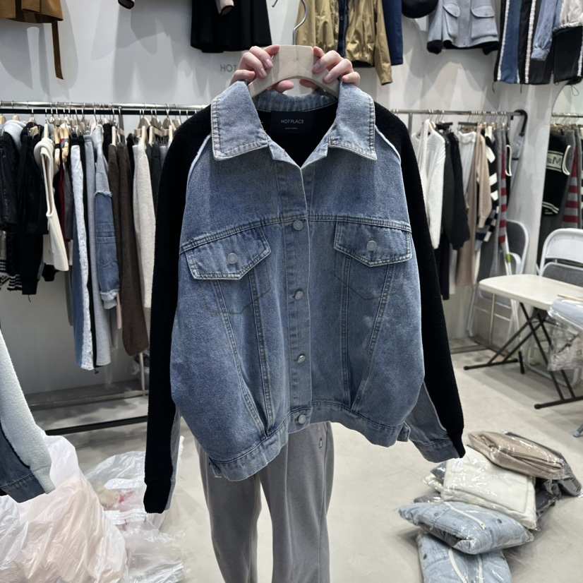 HOT PLACE東大門㊣代購女裝新品熱賣真品職業夾克流蘇貂皮HOT PLACE/DREAM GIRIS夾克