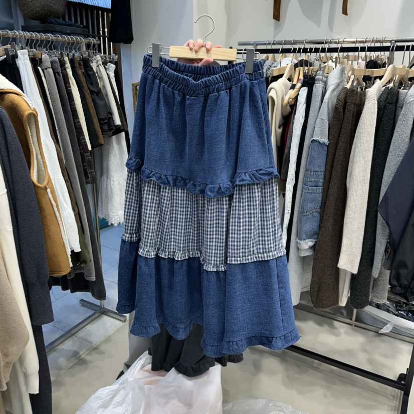 HOT PLACE韓國直郵㊣女裝新品職業時尚人氣休閑25秋冬長裙HOT PLACE/DREAM GIRIS長裙