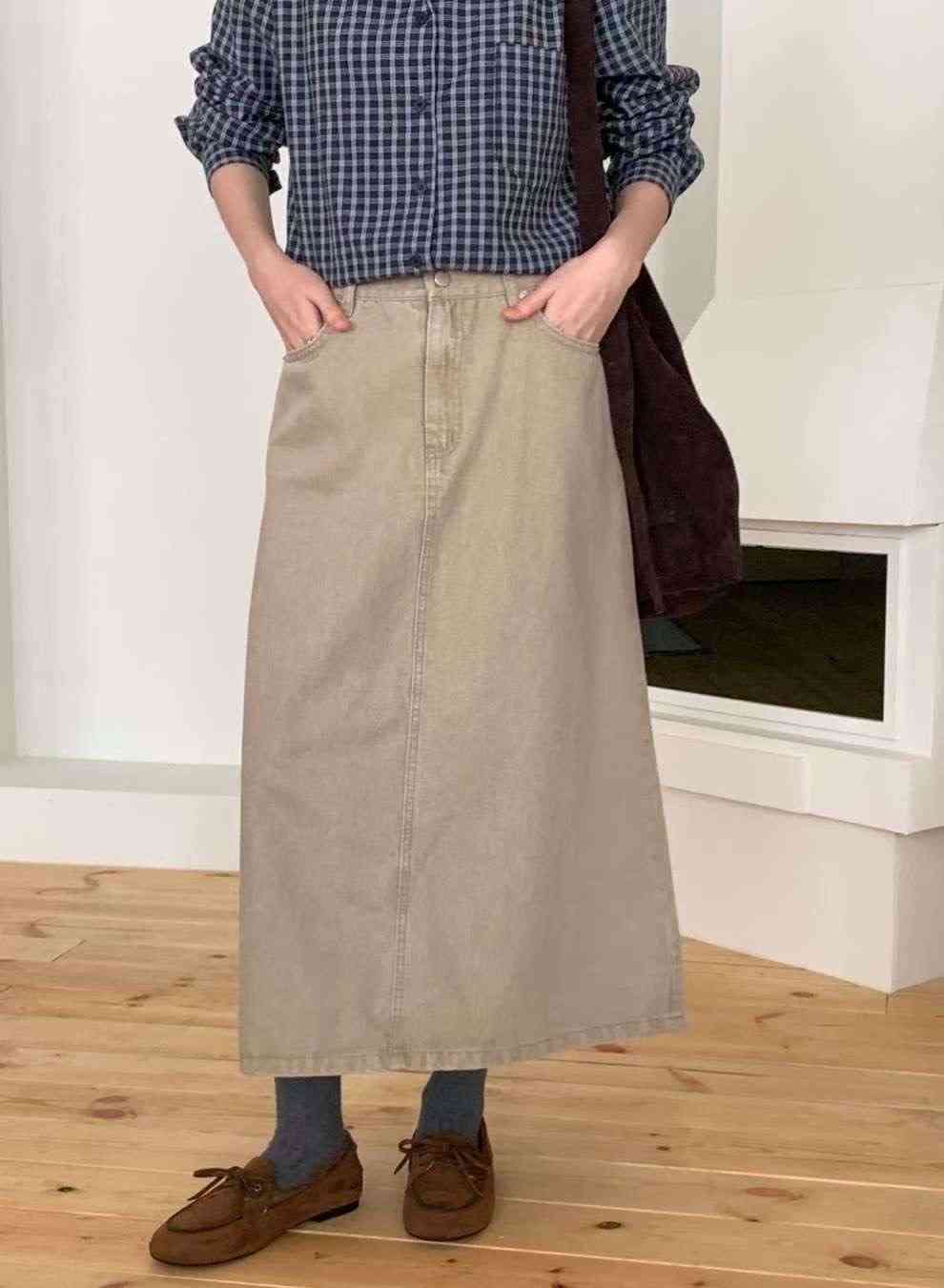 HACKER韓國直郵㊣女裝新品熱賣推薦職業人氣25秋冬時尚長裙HACKER長裙