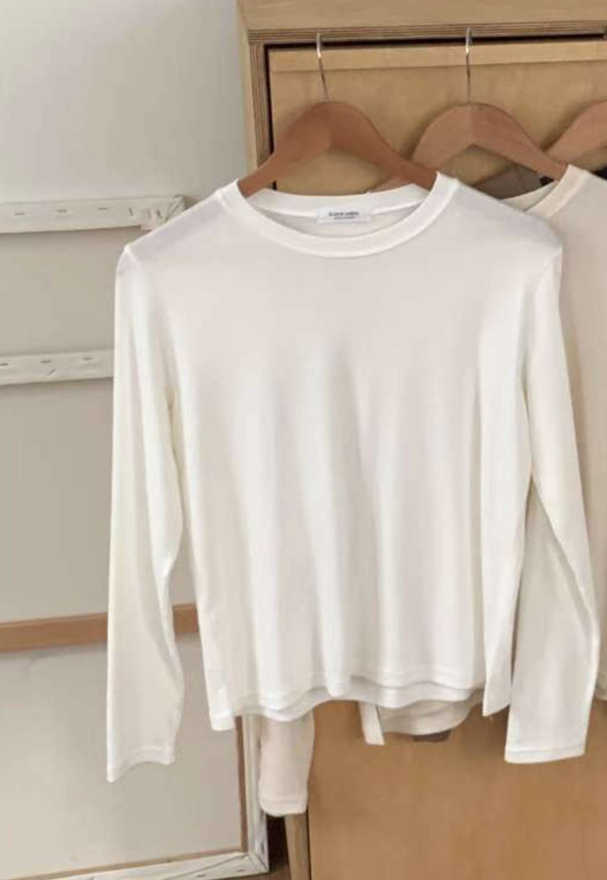 HACKER東大門㊣實拍女裝新品時尚25秋冬職業真品休閑長袖T恤HACKER長袖T恤