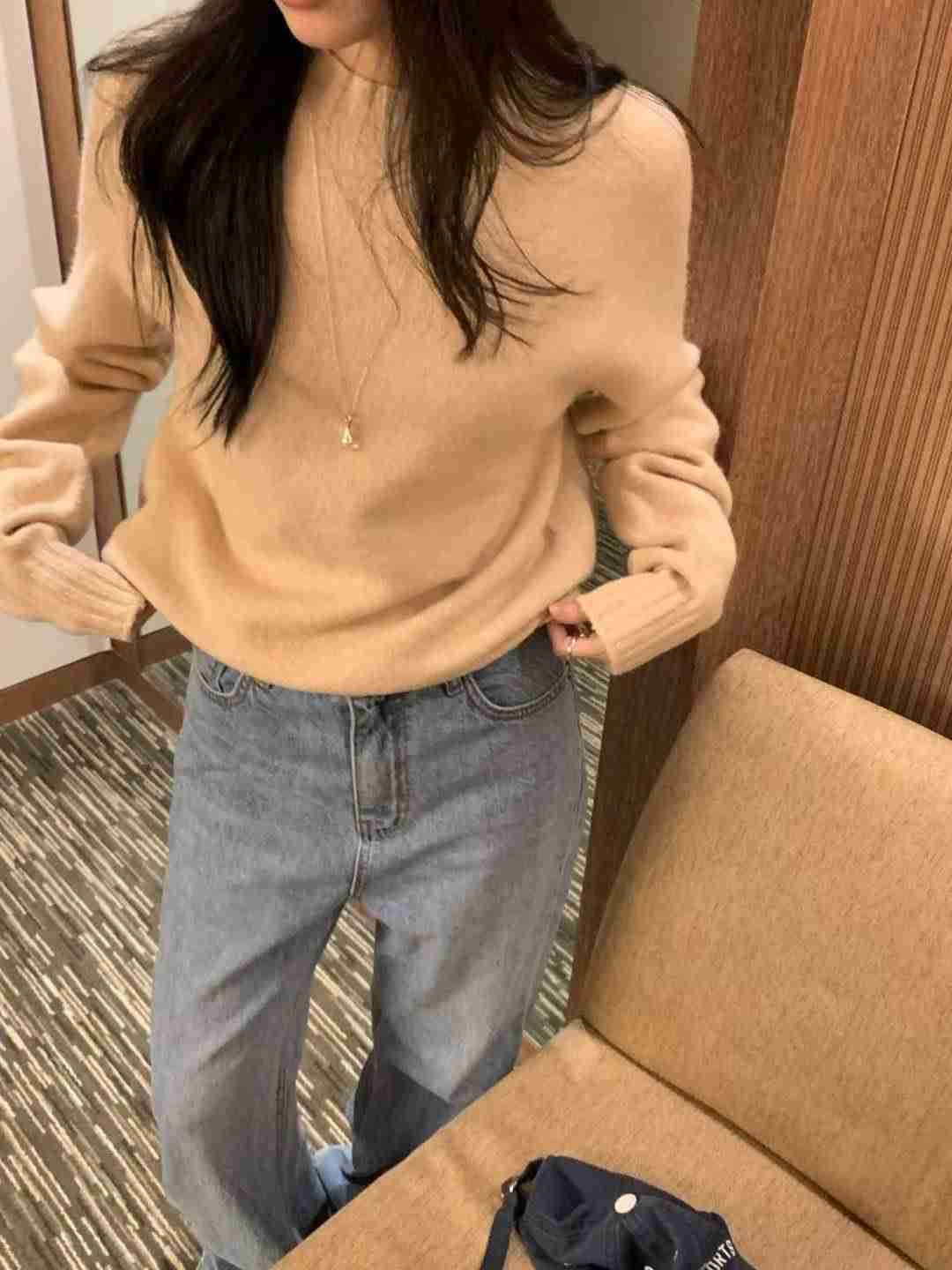 HACKER韓國直郵㊣女士新款熱賣推薦職業25秋冬時尚休閑針織衫HACKER針織衫