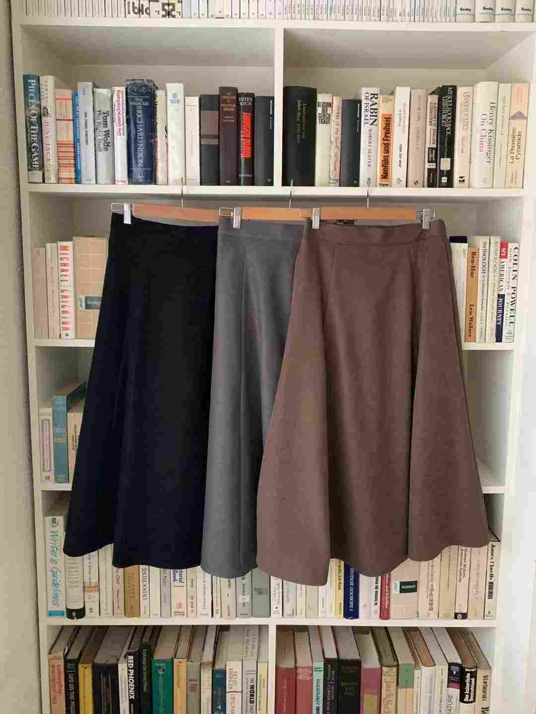 HACKER韓國直郵㊣女士新品人氣休閑推薦時尚職業25秋冬長裙HACKER長裙