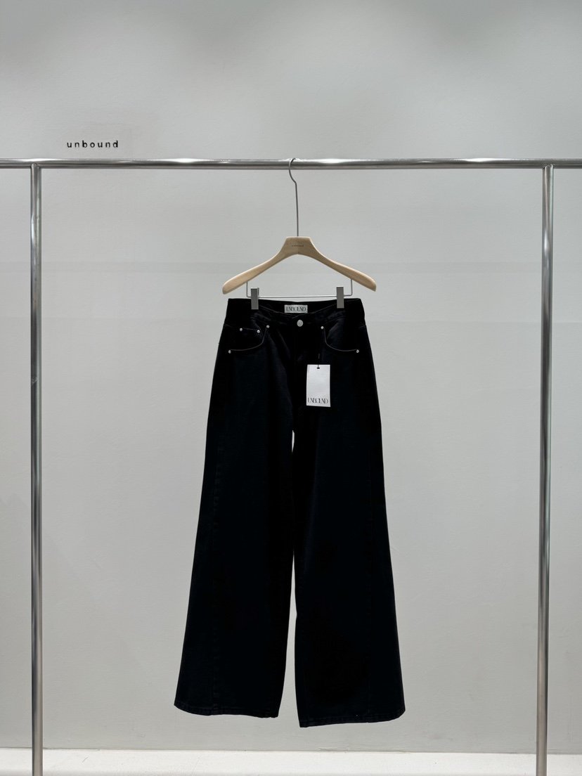 UNBOUND東大門㊣實拍女士新品25秋冬職業推薦休閑人氣牛仔褲UNBOUND牛仔褲