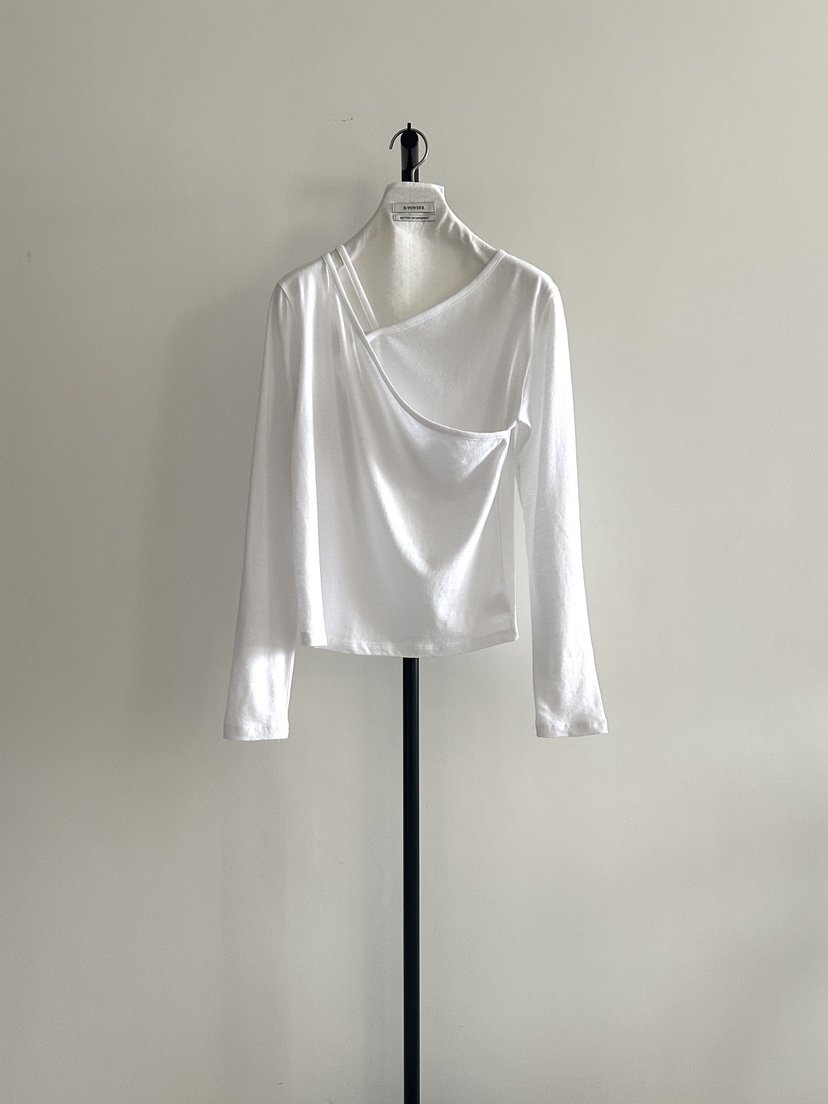 BAKING POWDER東大門㊣實拍女裝新款推薦職業真品熱賣長袖T恤BAKING POWDER長袖T恤