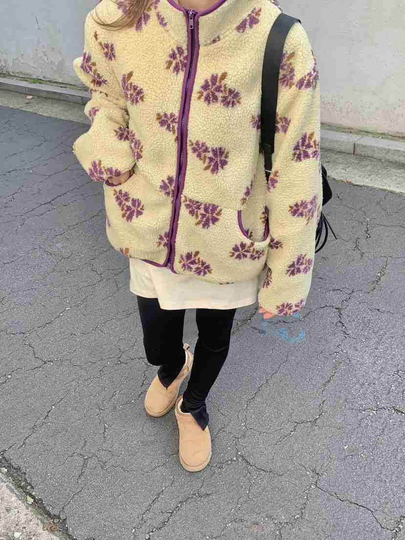 LOGARDEN東大門㊣直郵女士新品人氣熱賣時尚25秋冬夾克羊毛LO GARDEN夾克