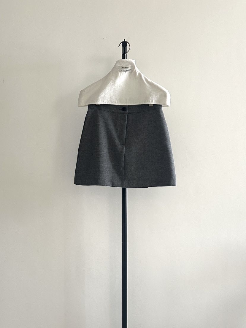 BAKING POWDER韓國代購㊣女裝新款真品熱賣休閑人氣推薦短裙BAKING POWDER短裙