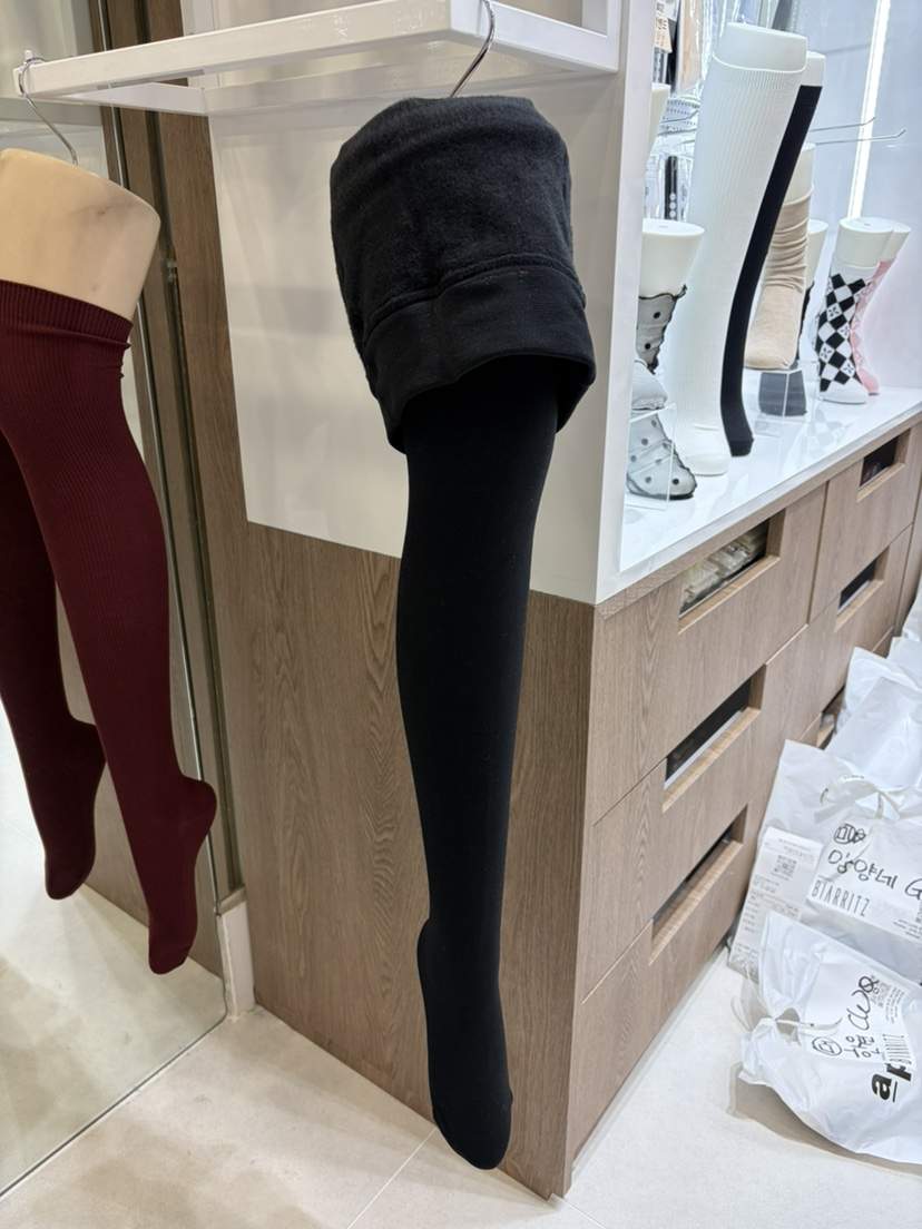 MU:TI東大門㊣代購女裝新款時尚打底褲鯊魚褲羊毛緊身緊身褲MU:TI打底褲/鯊魚褲