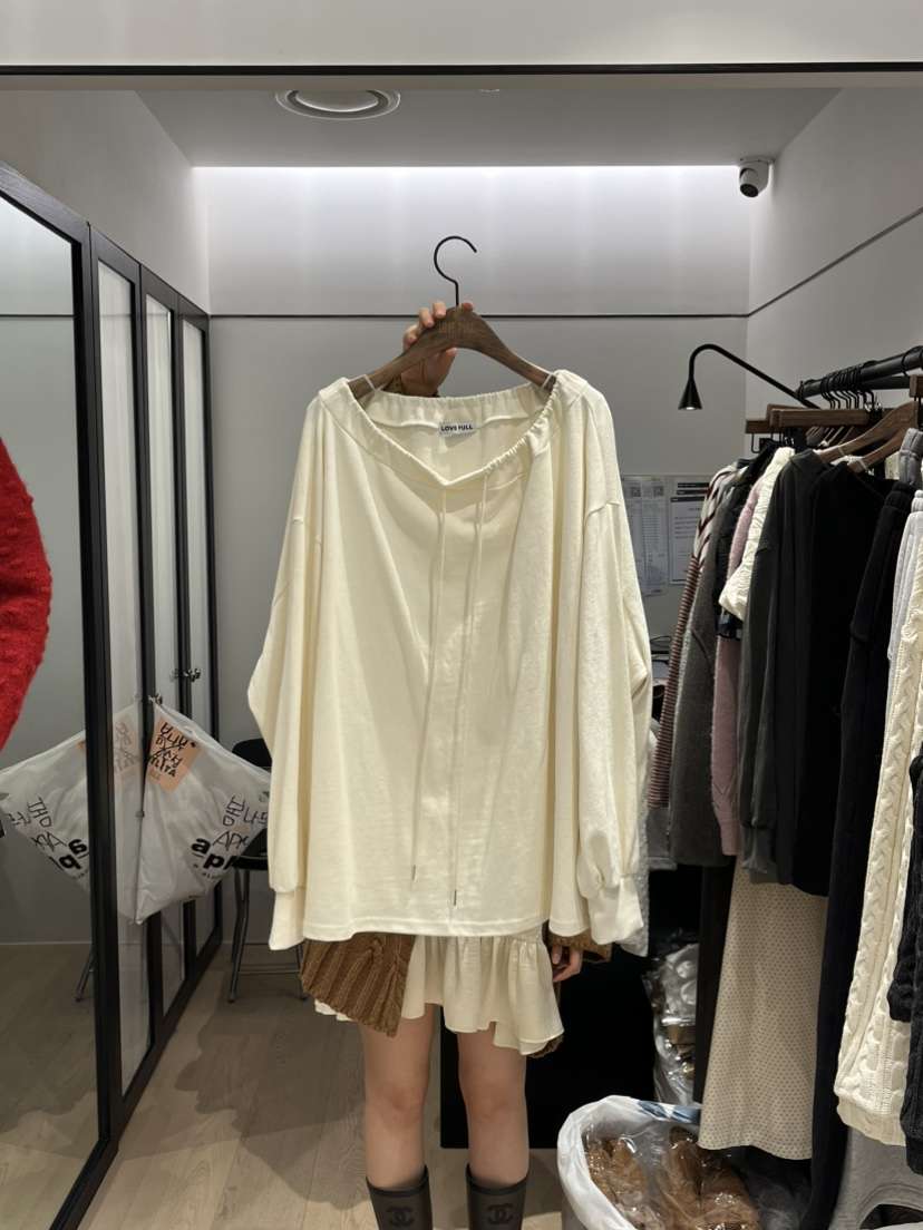 LOVE PULL東大門㊣直郵女士新品推薦25秋冬人氣休閑長袖T恤LOVE PULL長袖T恤