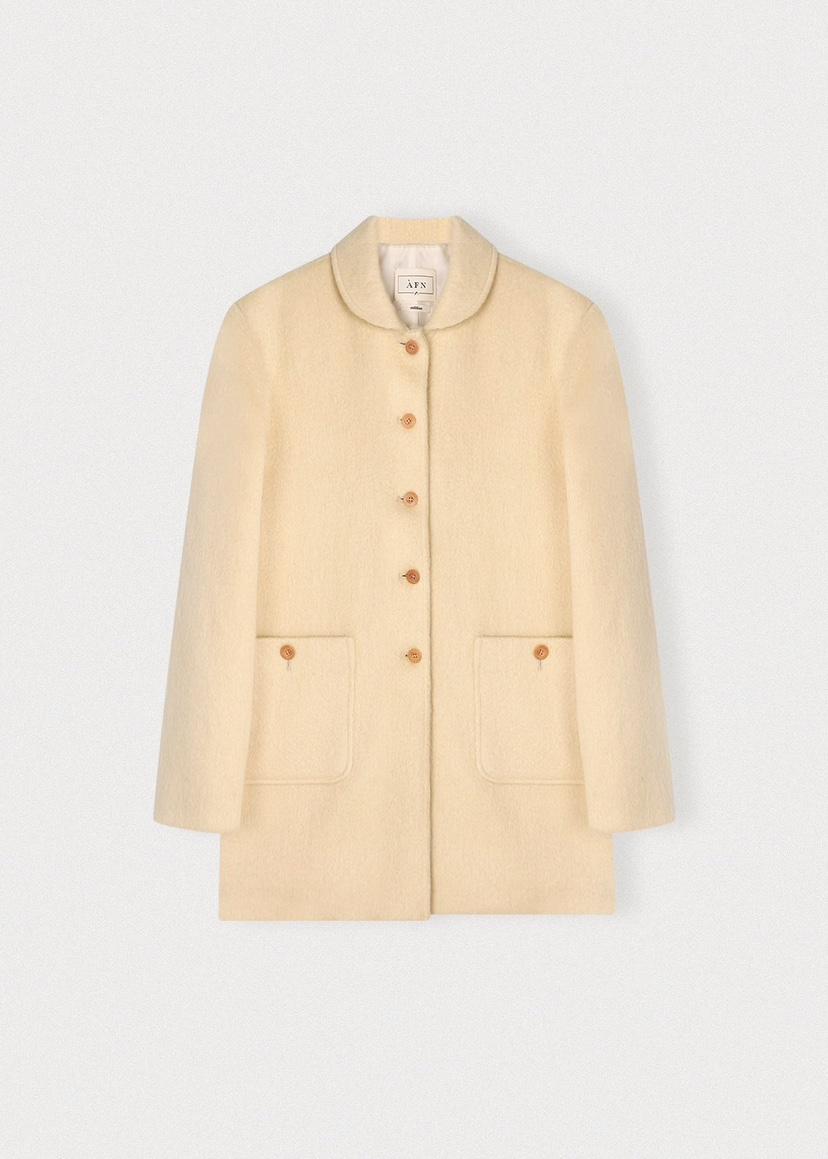 A Flan東大門㊣代購女士新款休閑熱賣人氣真品時尚中長款大衣A:FLAN EDITION中長款大衣