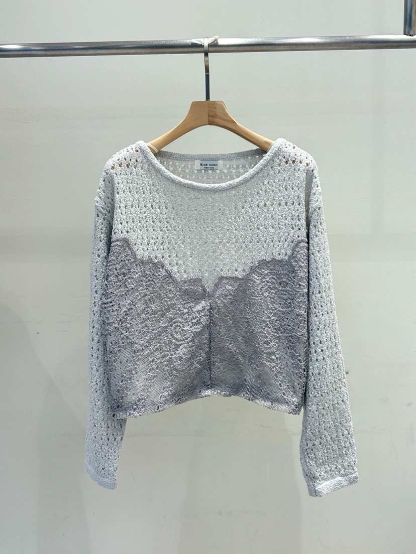 BLUE RIBBON東大門㊣代購女士新品25秋冬職業推薦熱賣針織衫BLUE RIBBON針織衫