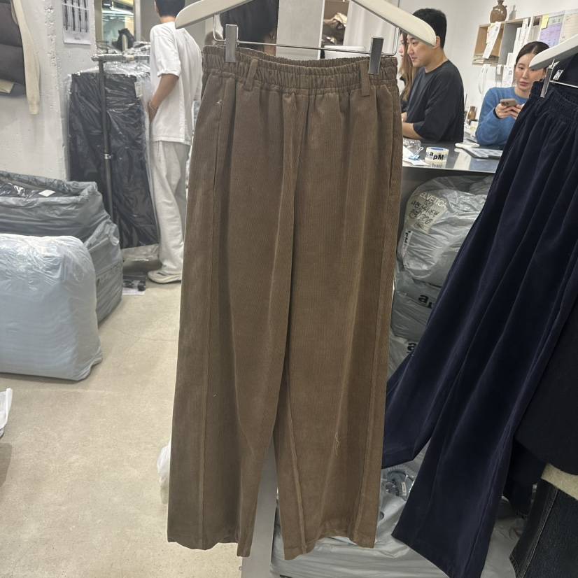 HELVETICA東大門㊣實拍女士新款熱賣時尚推薦職業休閑褲燈芯絨HELVETICA休閑褲