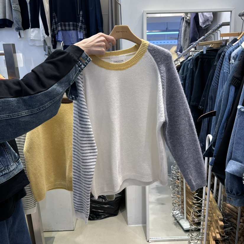 2MORROW東大門㊣實拍女裝新品熱賣休閑25秋冬時尚職業針織衫2MORROW針織衫