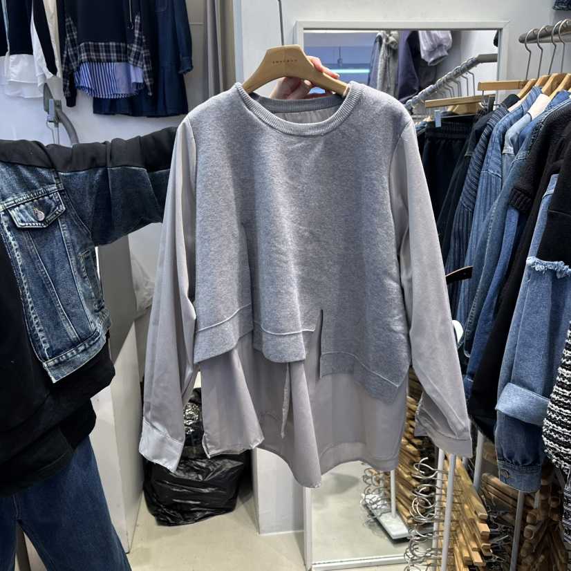 2MORROW東大門㊣直郵女士新品休閑職業真品25秋冬人氣熱賣衛衣2MORROW衛衣