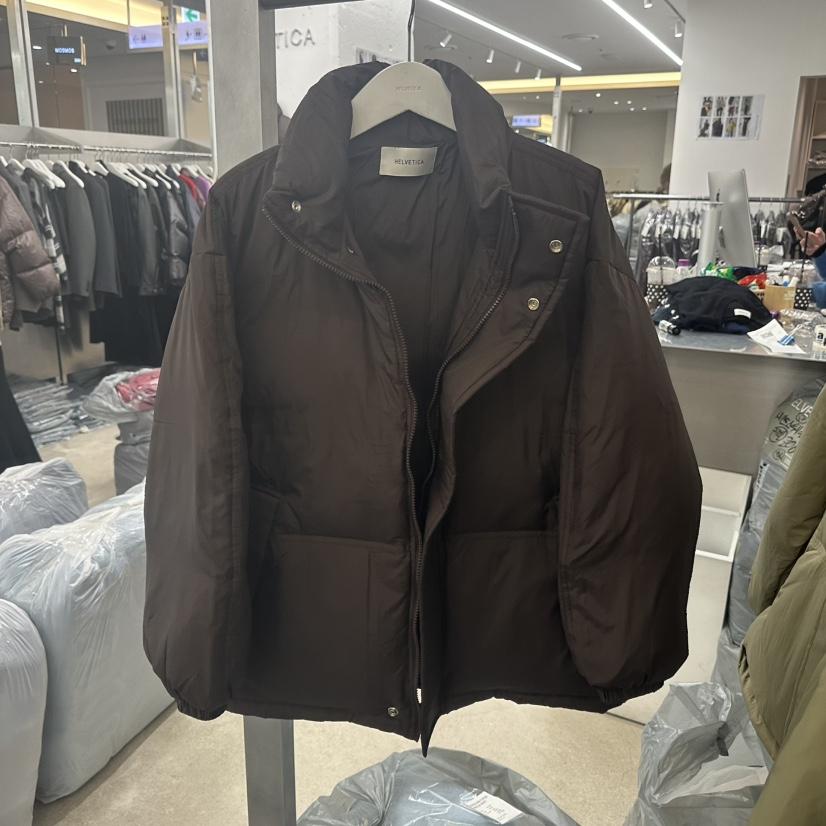 HELVETICA東大門㊣實拍女裝新款熱賣時尚推薦短款羽絨服填充HELVETICA短款羽絨服