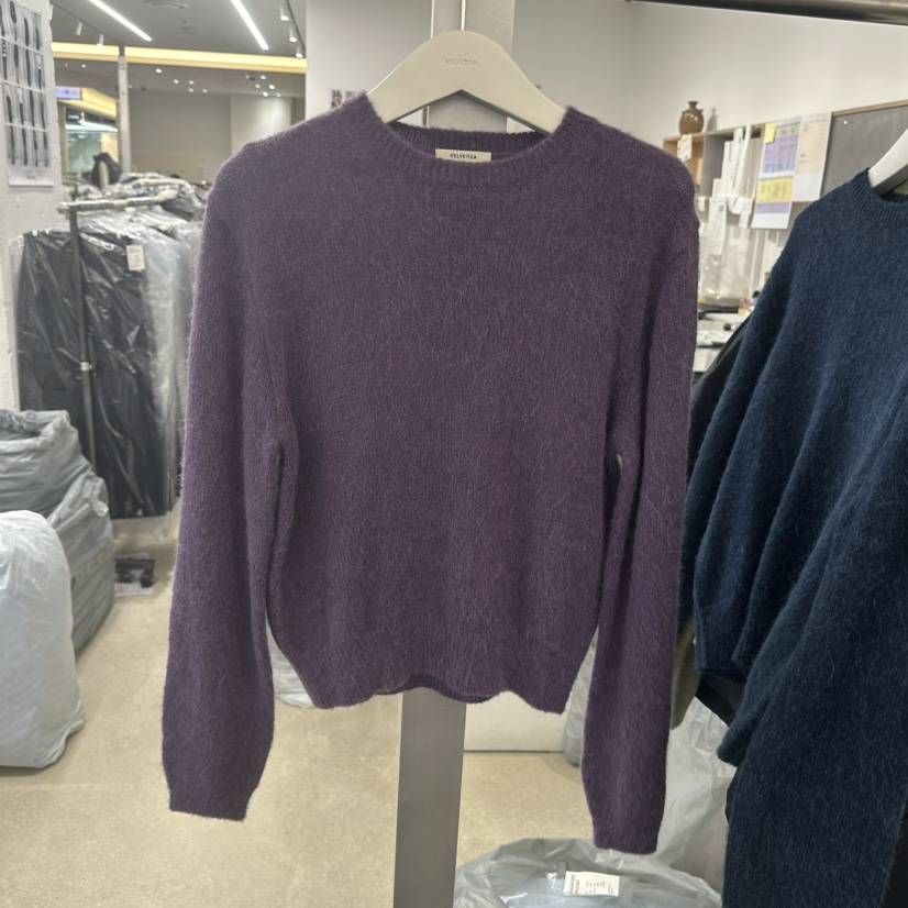 HELVETICA東大門㊣直郵女裝新款25秋冬熱賣休閑時尚針織衫羊駝HELVETICA針織衫