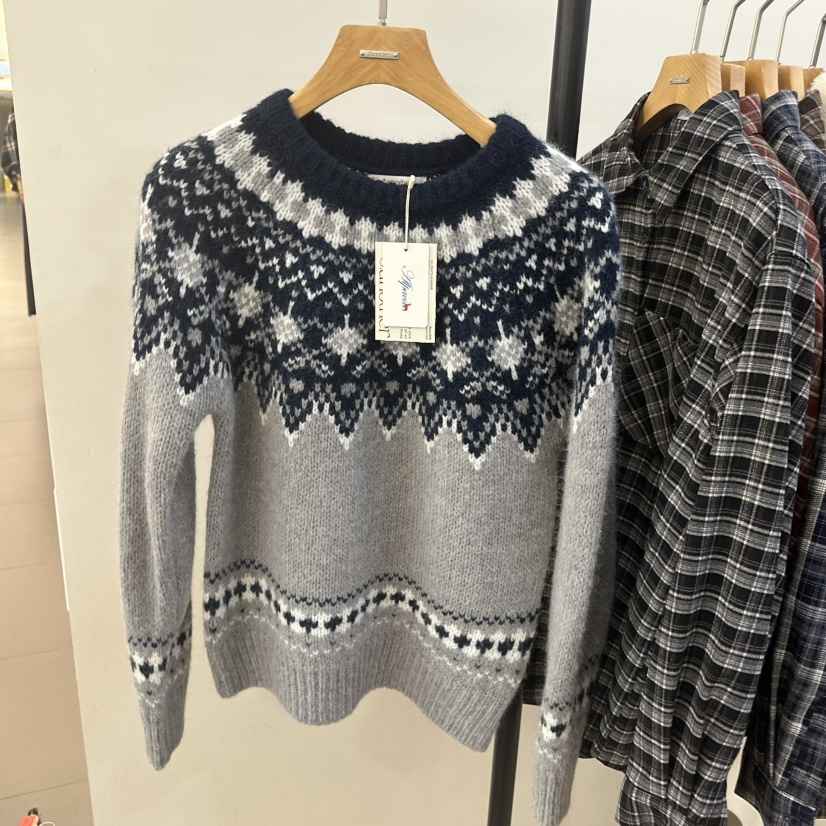 3 ANOTHER東大門㊣代購女士新款職業休閑25秋冬針織衫羊駝3 ANOTHER針織衫