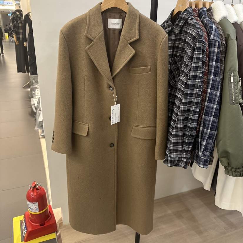 3 ANOTHER東大門㊣代購女士新品真品25秋冬熱賣中長款大衣3 ANOTHER中長款大衣