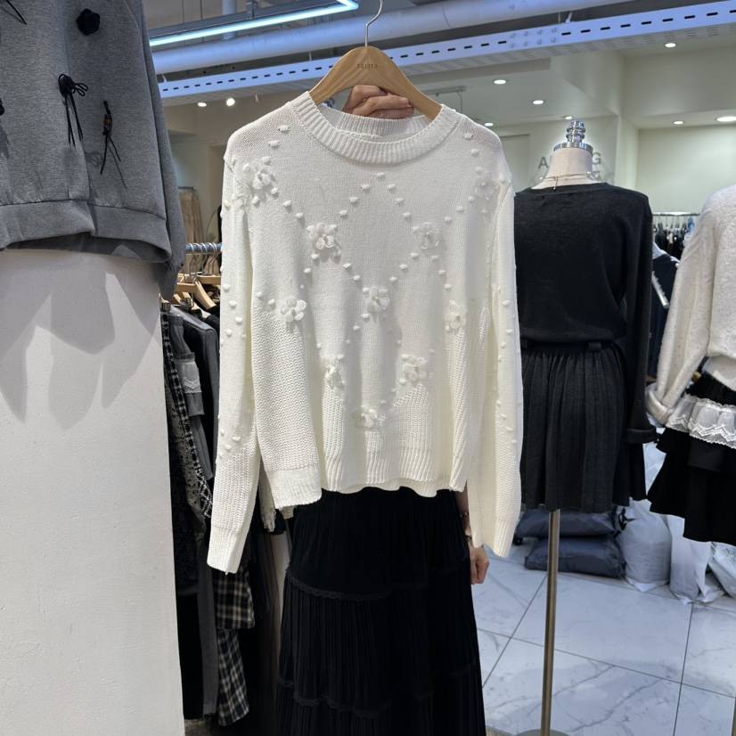 BELITA韓國代購㊣女裝新款時尚人氣職業25秋冬真品熱賣針織衫BELITA針織衫