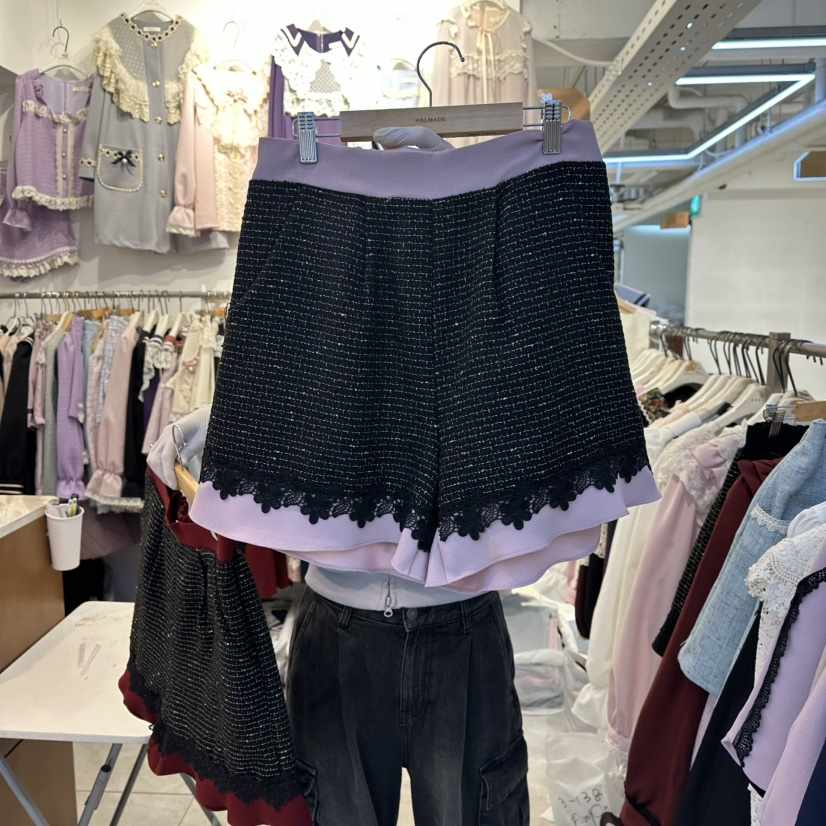 PAPA東大門㊣直郵女裝新品真品推薦休閑人氣職業25秋冬短褲PaPa/HALMADE短褲