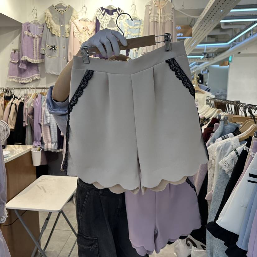 PAPA東大門㊣代購女裝新款職業休閑熱賣25秋冬人氣推薦短褲PaPa/HALMADE短褲