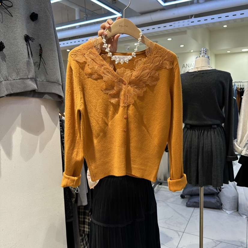 BELITA東大門㊣實拍女士新品熱賣人氣真品休閑推薦職業針織衫BELITA針織衫