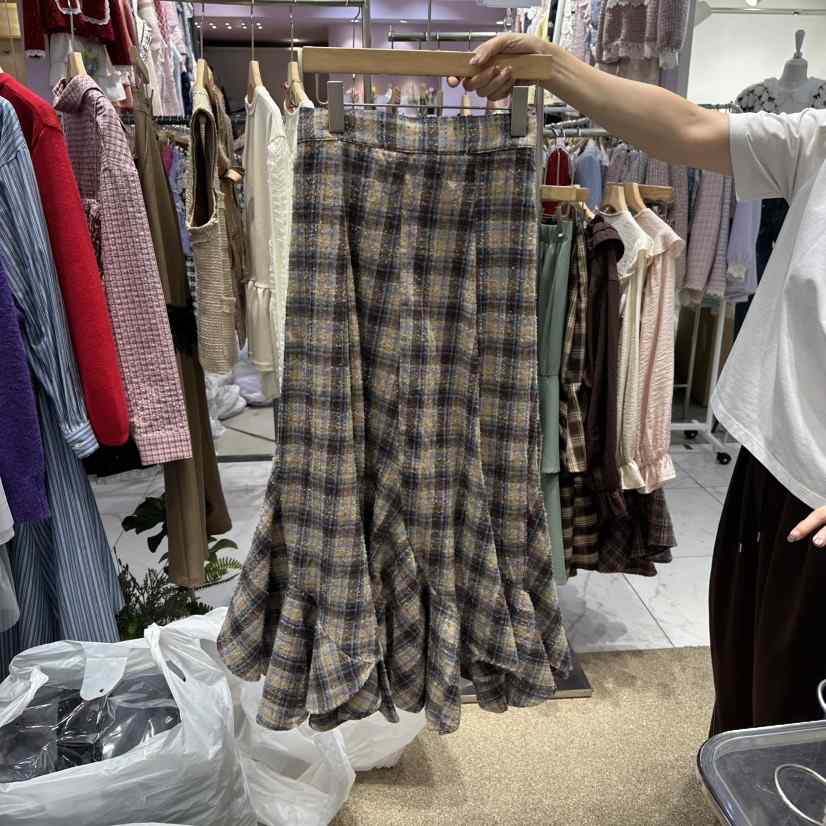 VIRUS韓國代購㊣女士新品推薦真品25秋冬熱賣人氣職業長裙開衩VIRUS長裙